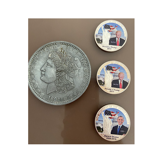 Set pièces président US