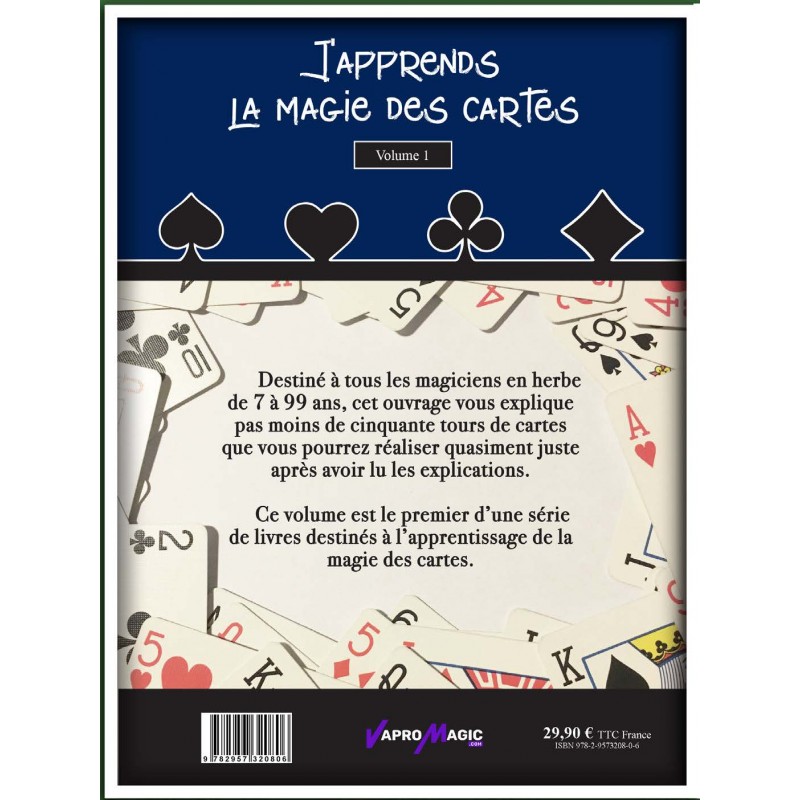 J’apprends La Magie Des Cartes Vol.1 - 50 Tours Automatiques